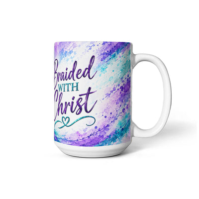 Braided With Christ 15oz Coffee Mug